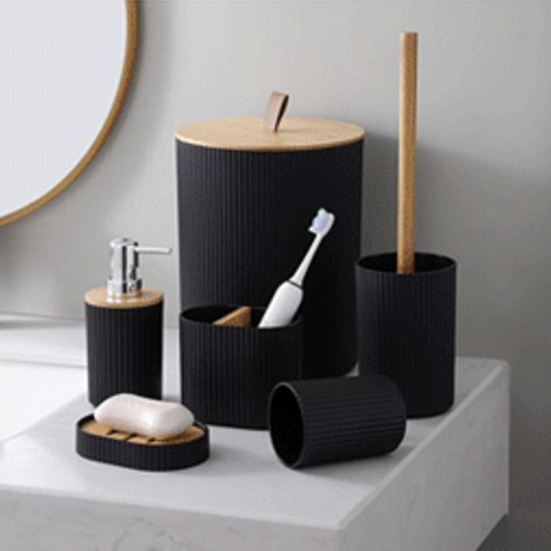 Bathroom Set Washbasin Accessories Hydraulic Cup Soap Dish Toothbrush Holder