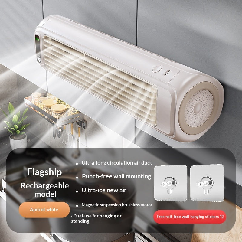 Wall-mounted Fan For Kitchen Home Bathroom And Toilet
