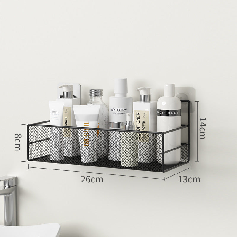  Bathroom Shelf No Drill Shower Shampoo Organizer Toilet Accessories